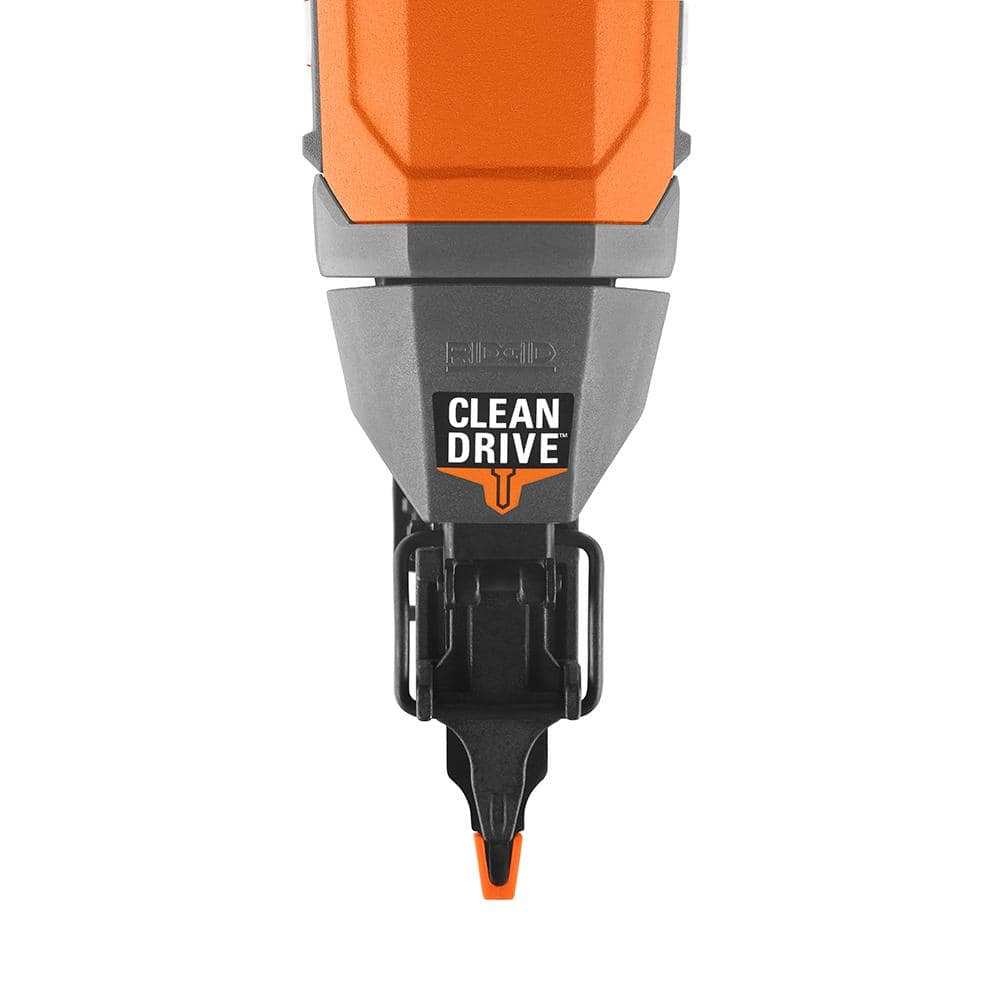 Cloueuse pneumatique de calibre 18 de 2-1/8 po avec technologie CLEAN DRIVE et sac à outils