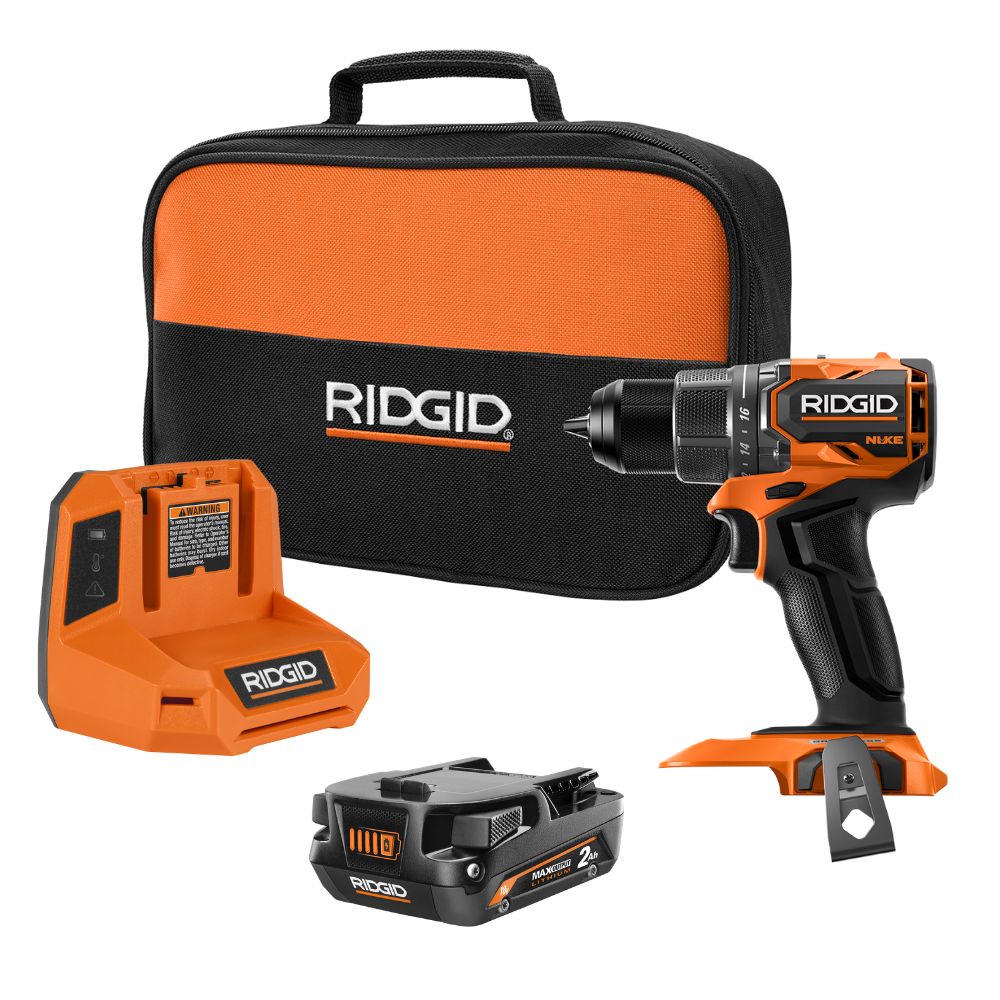 Kit perceuse/visseuse sans balai 1/2 po sous-compacte 18 V NUKE