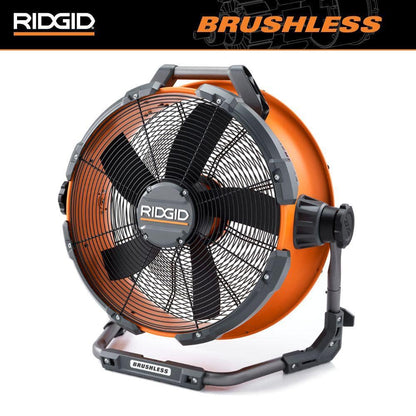 Ventilateur à tambour hybride sans balais 18 V 18 po (outil uniquement)