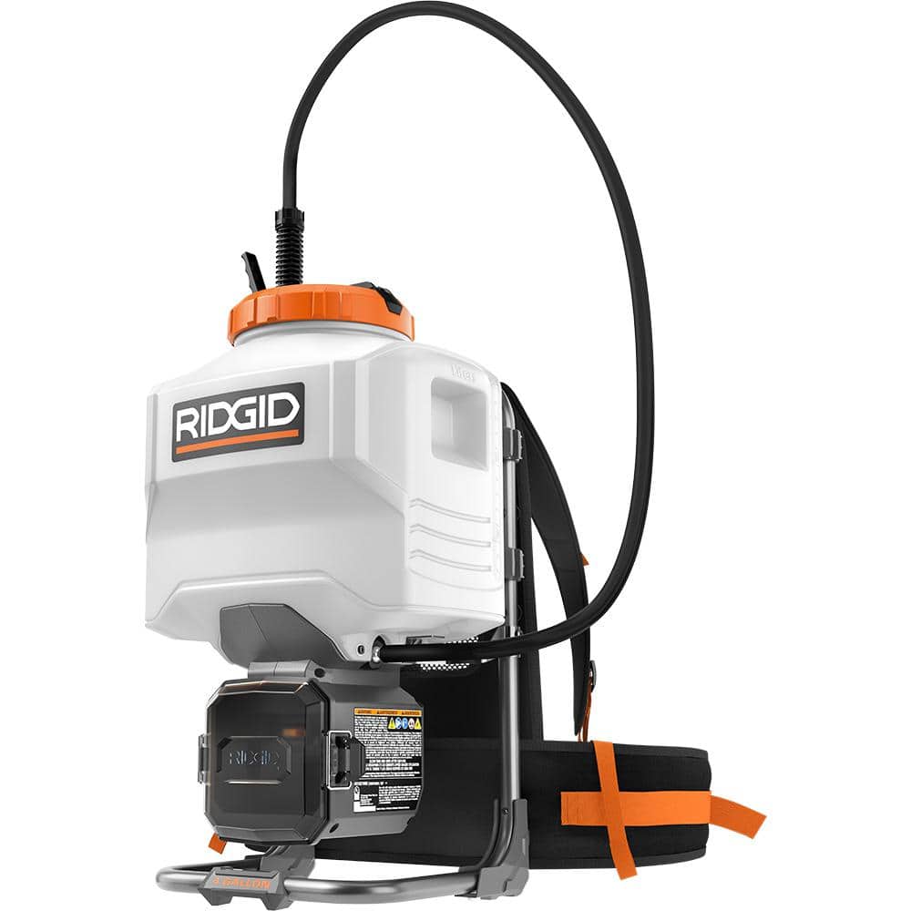 Pulvérisateur de produits chimiques à dos sans fil 18 V, 18 litres (outil uniquement)