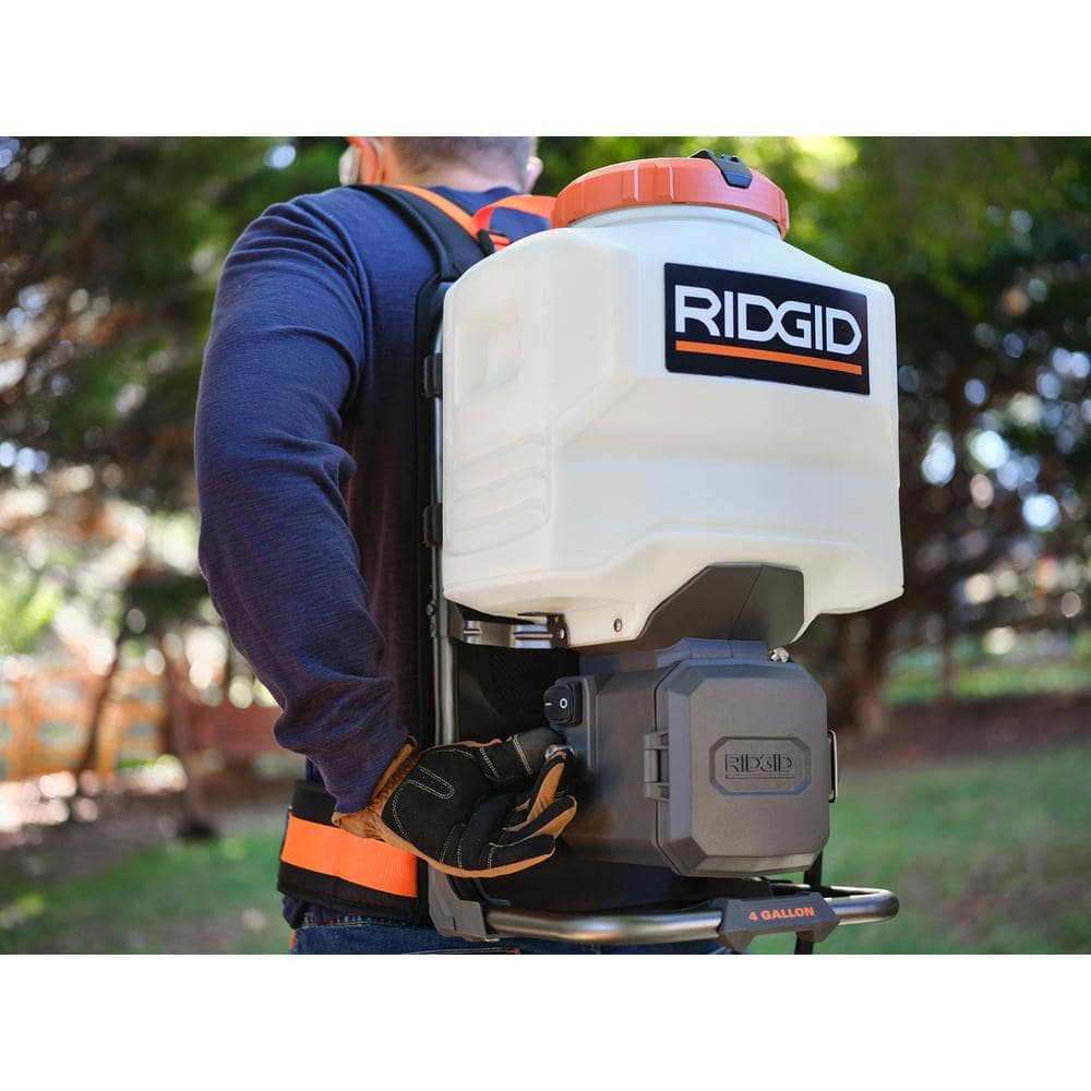 Pulvérisateur de produits chimiques à dos sans fil 18 V, 18 litres (outil uniquement)