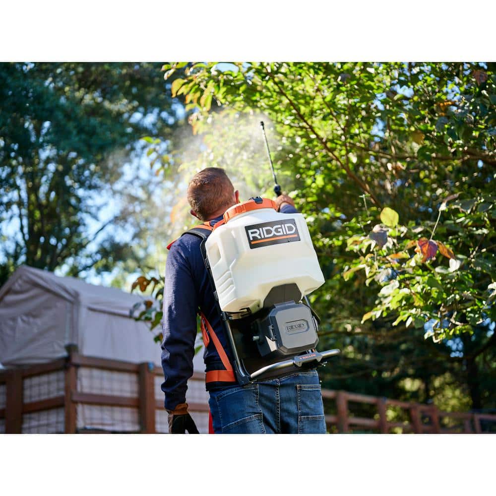 Pulvérisateur de produits chimiques à dos sans fil 18 V, 18 litres (outil uniquement)