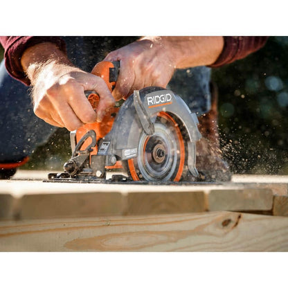 Scie circulaire sans fil 18 V SubCompact sans balais de 6-1/2 po (outil seul)