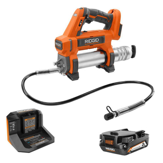 Kit de pistolet à graisse sans fil 18 V avec (1) batterie 2,0 Ah et chargeur