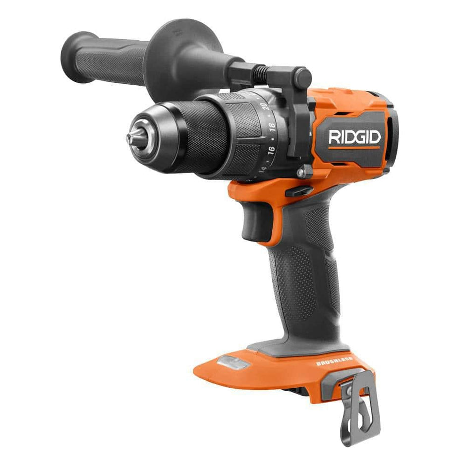 18V Brushless Cordless 1/2 in. Hammer Drill/Driver (Tool Only)