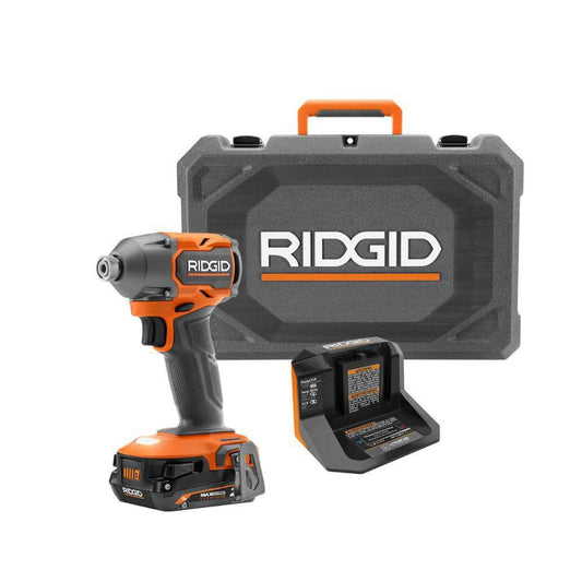 Kit de visseuse à chocs sans fil 18 V, 4 modes, avec batterie 2,0 Ah MAX, chargeur et étui