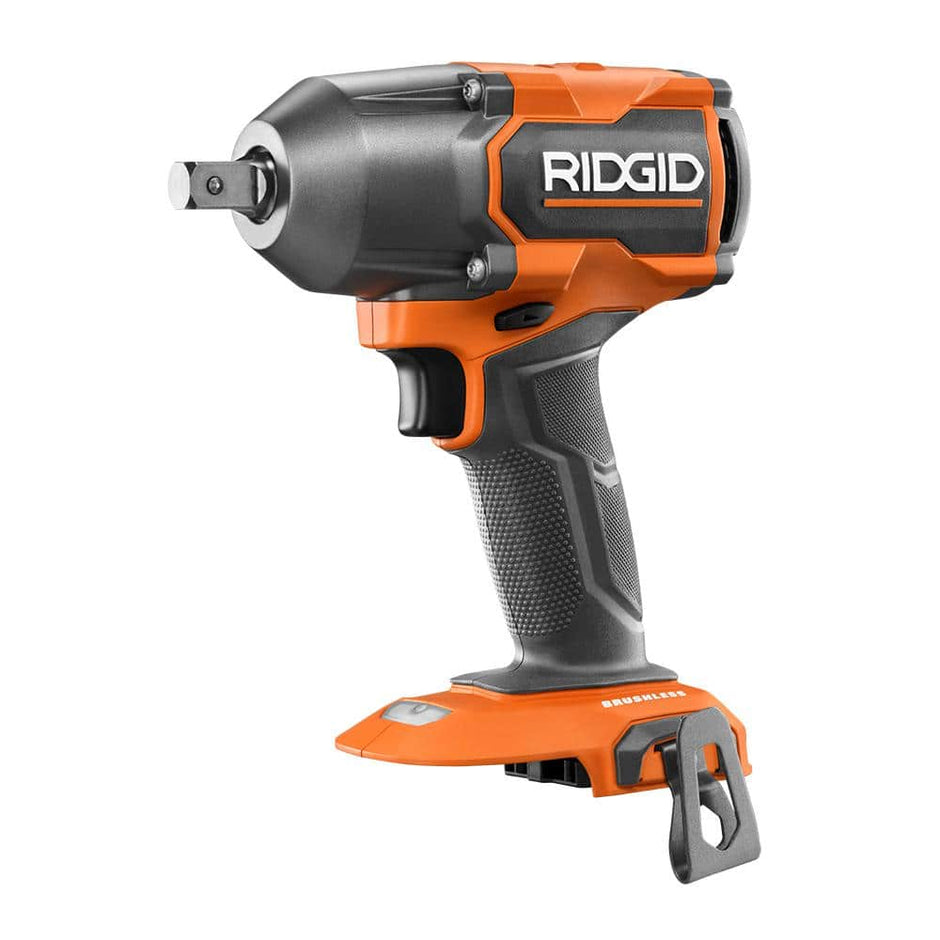 18V Brushless 4-Mode 1/2 in. Mid-Torque Impact Wrench Kit with Pin Detent (Tool Only)