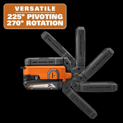 Lampe de travail magnétique sans fil 18 V (outil uniquement)