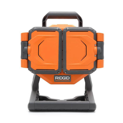 Kit d'éclairage hybride 18 V avec batterie 4,0 Ah et chargeur