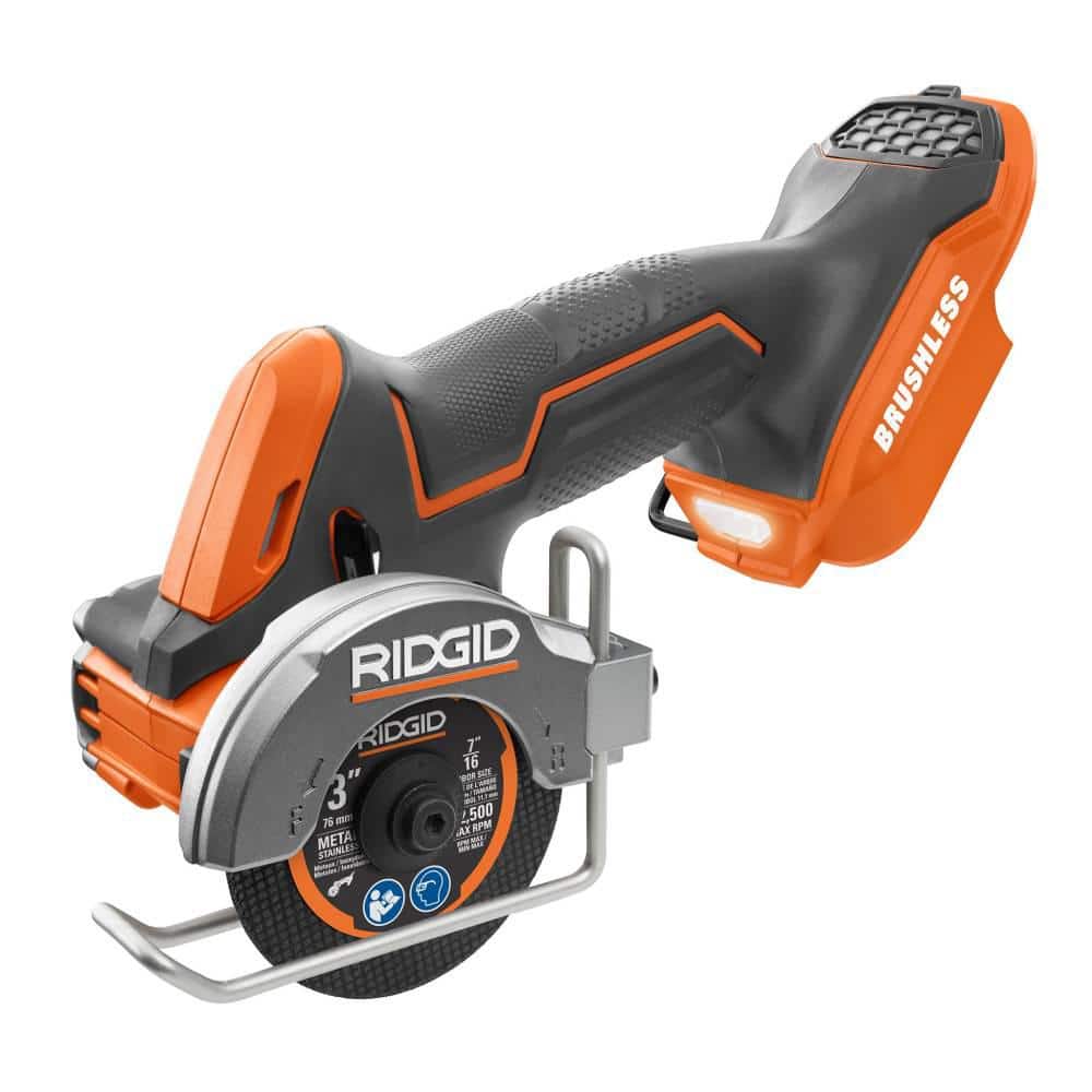 Scie multi-matériaux sans fil 18 V SubCompact de 7,6 cm (3 po) avec (3) molettes de coupe, batterie 2,0 Ah et chargeur 18 V