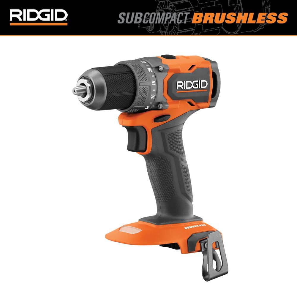 Perceuse-visseuse sans fil 18 V SubCompact sans balais 1/2 po (outil uniquement)