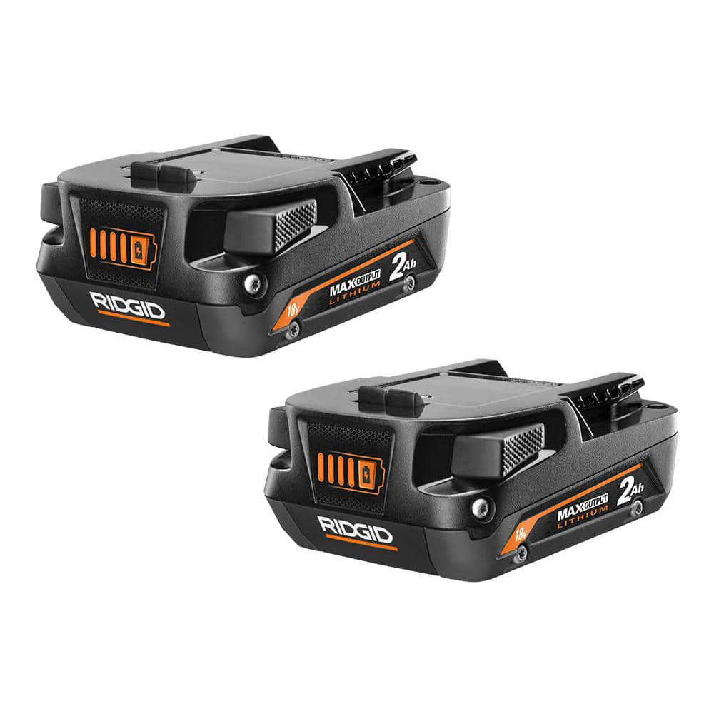 Batterie lithium-ion 18 V 2,0 Ah à puissance maximale (lot de 2)