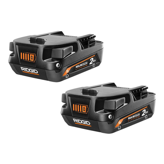 Batterie lithium-ion 18 V 2,0 Ah à puissance maximale (lot de 2)