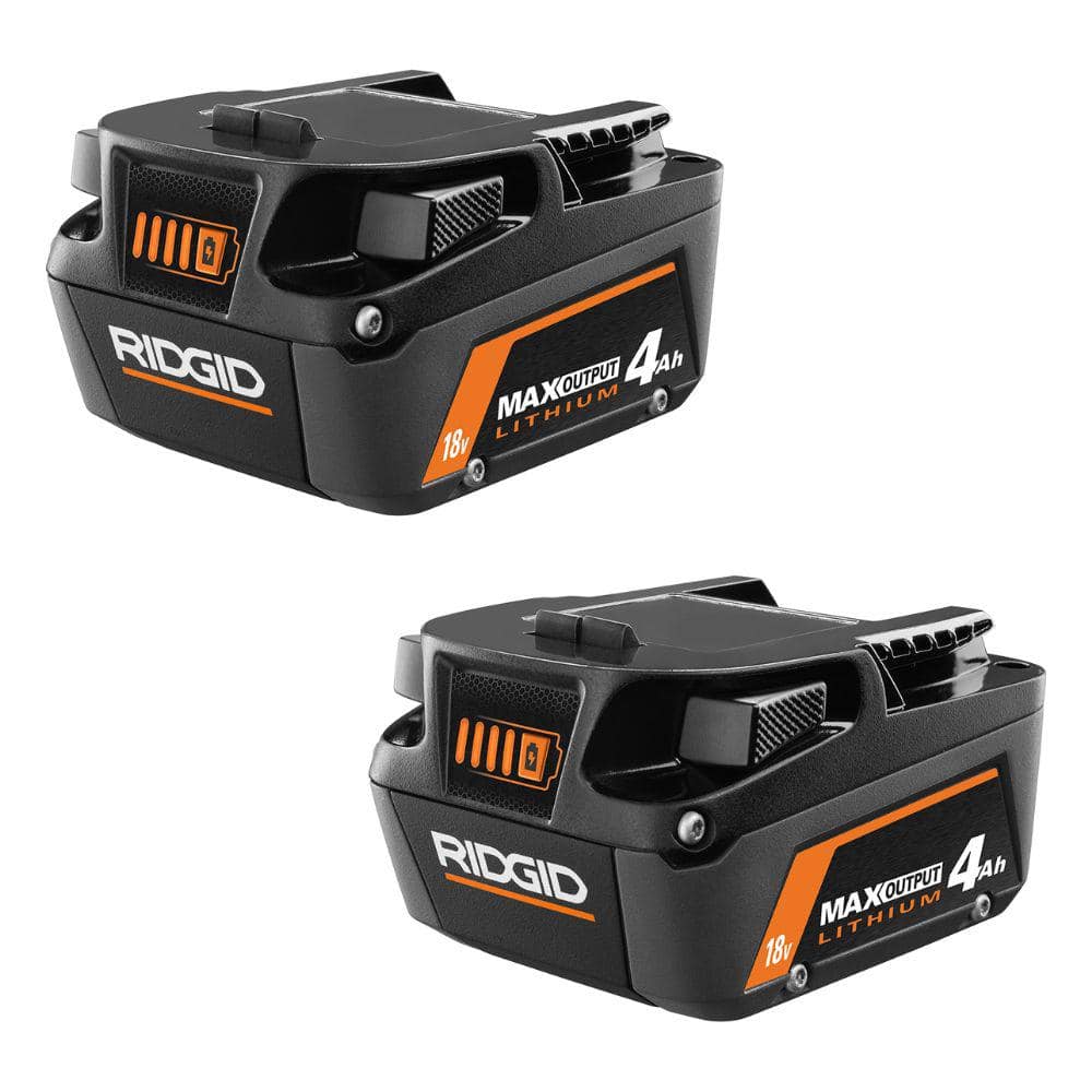 Batterie lithium-ion 18 V, puissance maximale 4,0 Ah (lot de 2)