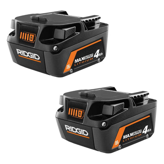 Batterie lithium-ion 18 V, puissance maximale 4,0 Ah (lot de 2)