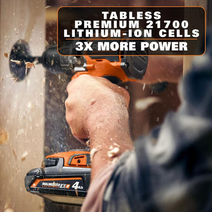 Batterie lithium-ion EXP 18 V 4,0 Ah à sortie maximale