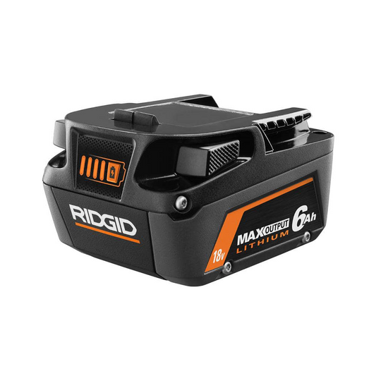 Batterie lithium-ion 18 V 6,0 Ah à puissance de sortie maximale