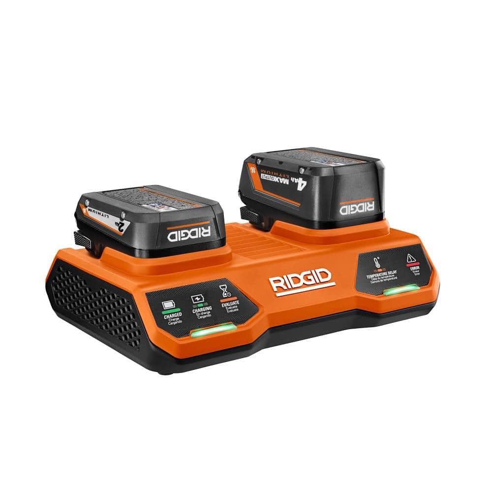 18V Dual Port Simultaneous Charger