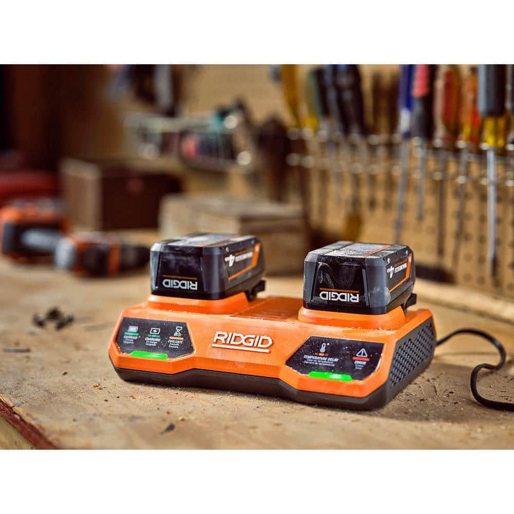 18V Dual Port Simultaneous Charger