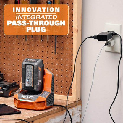 Chargeur turbo 18 V 12 A