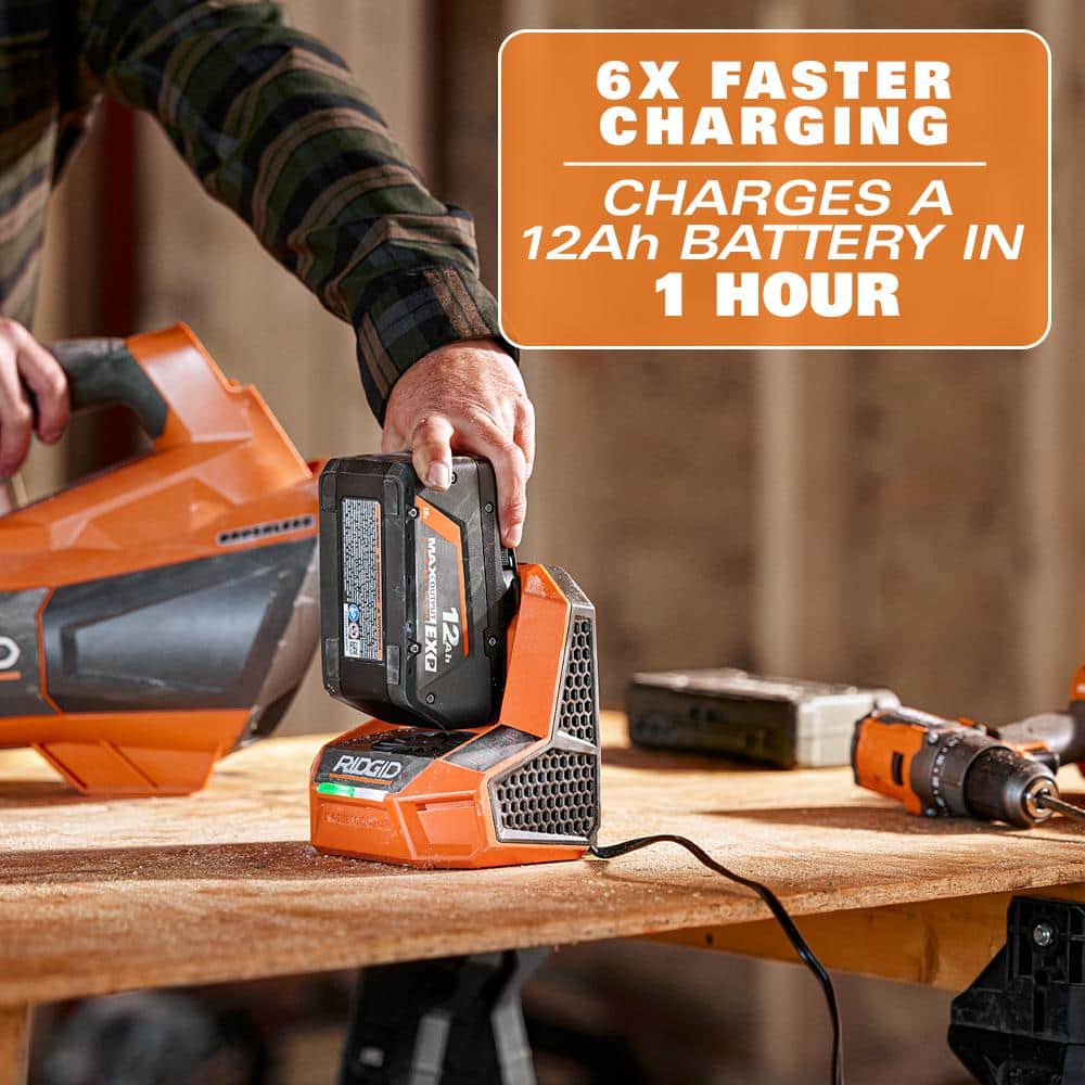 Chargeur turbo 18 V 12 A