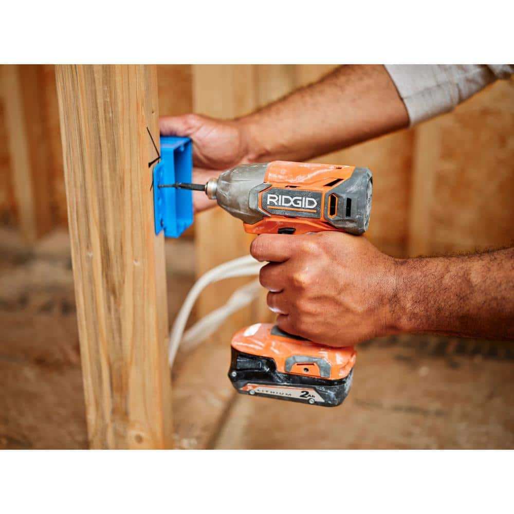 Kit combiné sans fil 18 V 8 outils avec batterie de 2,0 Ah, batterie de 4,0 Ah et chargeur