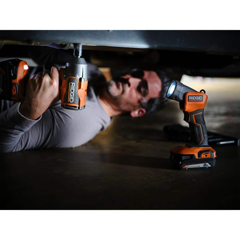 Kit combiné sans fil 18 V 8 outils avec batterie de 2,0 Ah, batterie de 4,0 Ah et chargeur