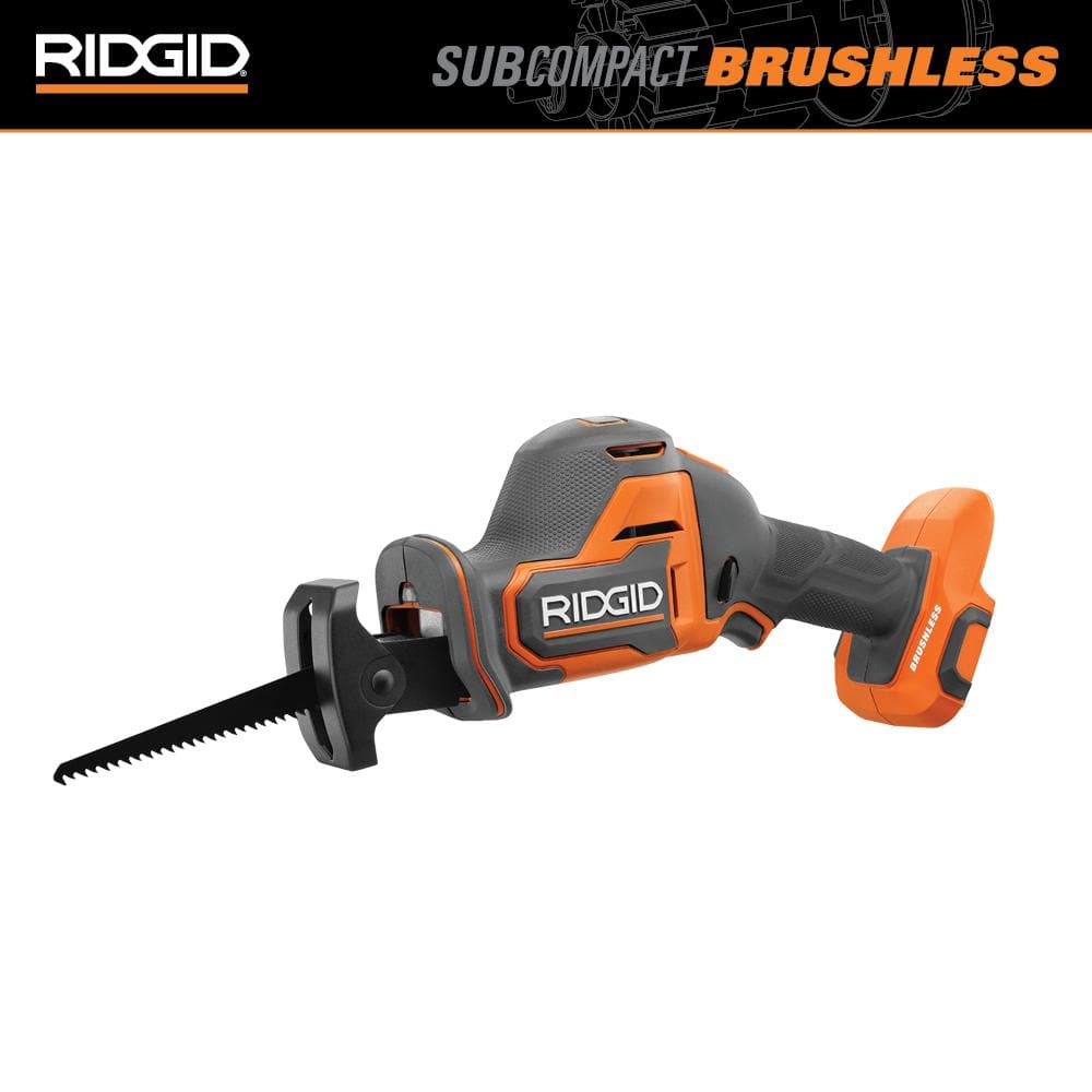 Scie alternative sans fil 18 V SubCompact à une main (outil uniquement)