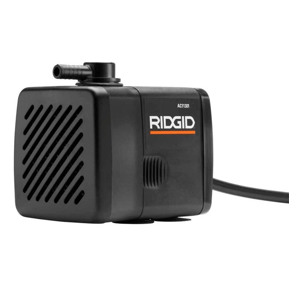 Pompe à eau submersible de remplacement pour scies à carrelage RIDGID