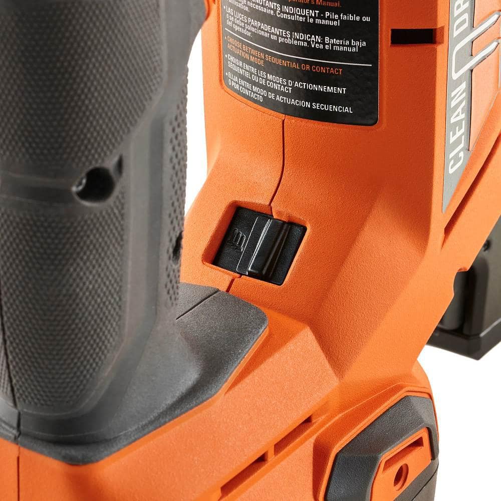 Kit d'agrafeuse à couronne étroite sans fil 18 V, calibre 18, avec batterie 2,0 Ah et chargeur